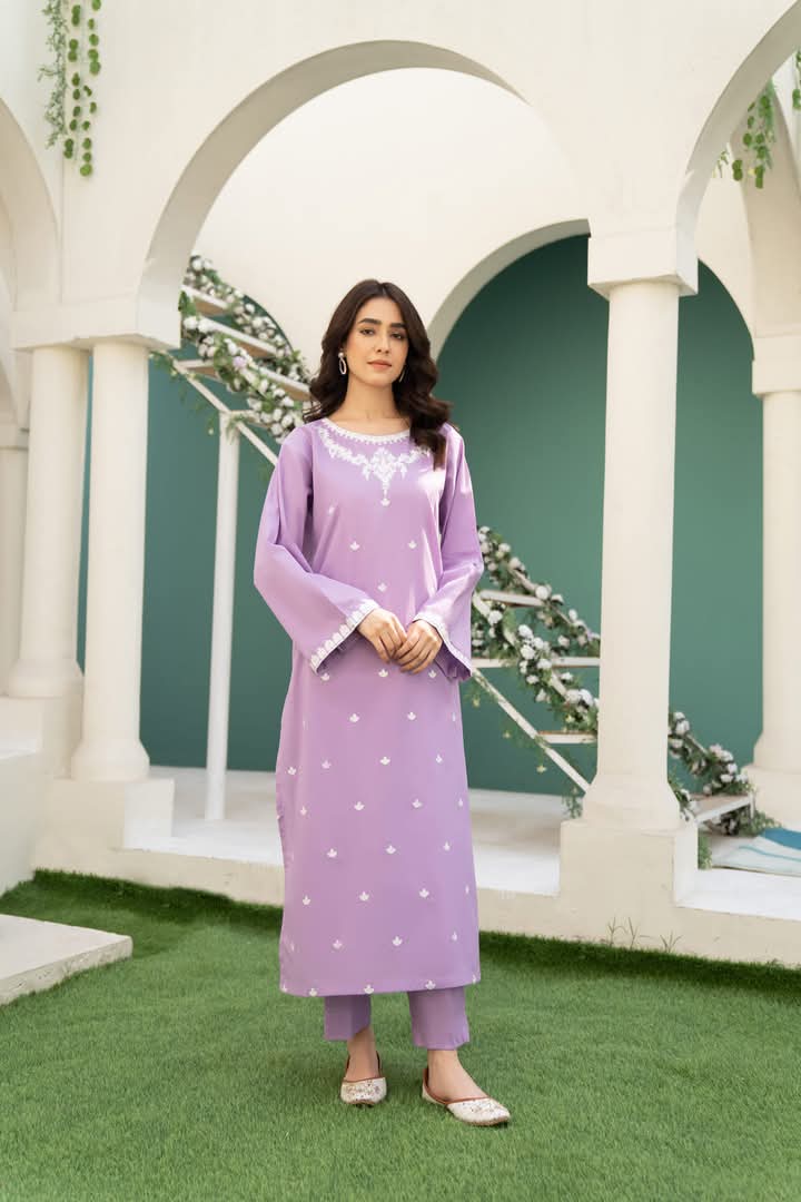 LAWN 2PC EMBROIDED